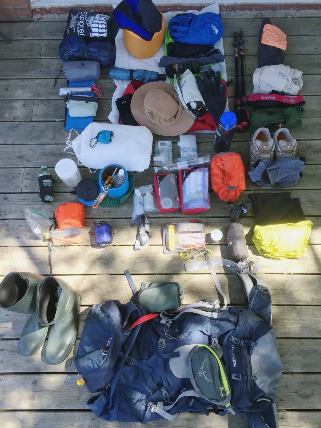 pack and gear photo