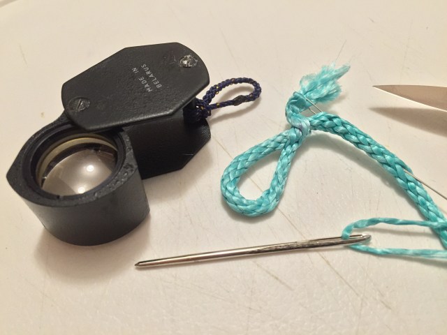 Amsteel magnifier whoopie sling lanyard